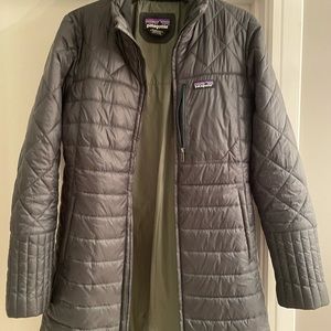 Patagonia long puffer jacket
